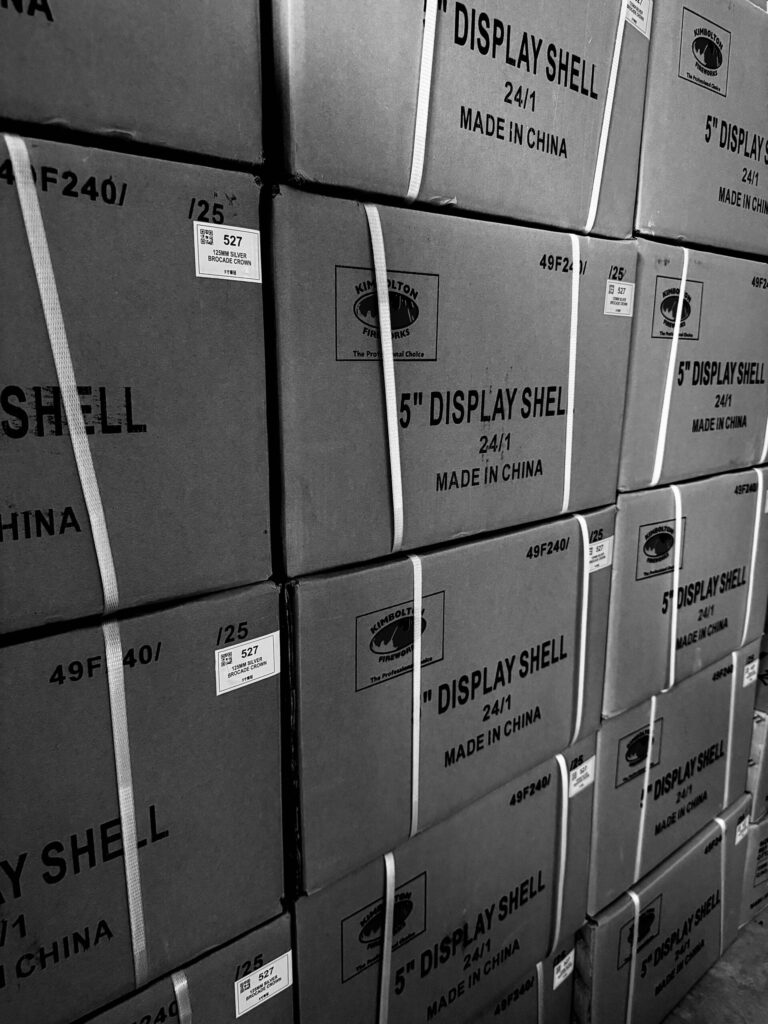 Trade Fireworks Storage